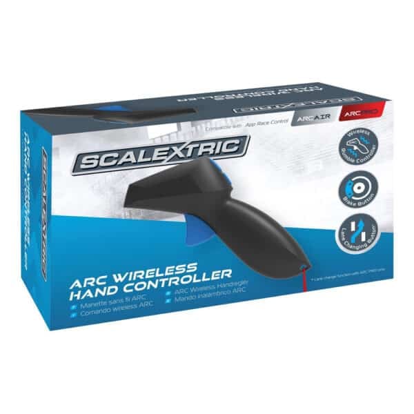 scalextric arc air and arc pro wireless hand throttle - 1:32 power and control (c8438)