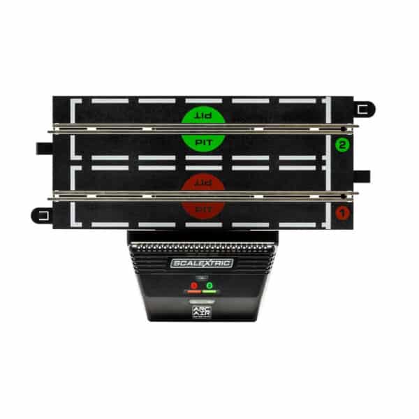 scalextric arc air powerbase & wireless controllers upgrade kit - 1:32 power and control (c8434)