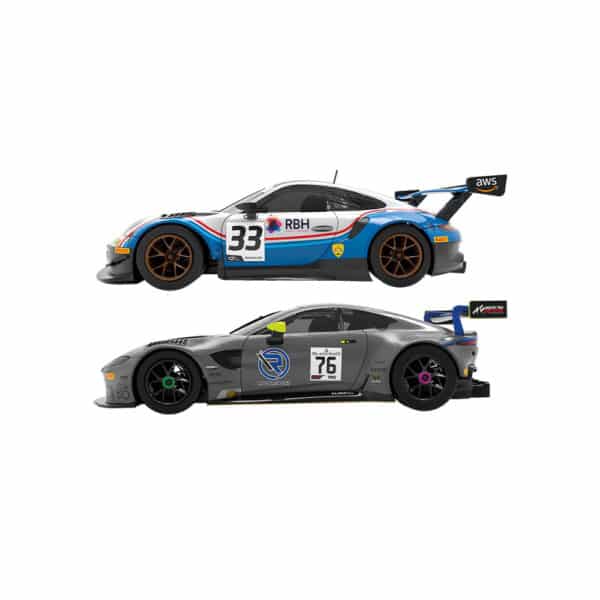 scalextric arc air - world gt - 1:32 slot car sets (c1434m)