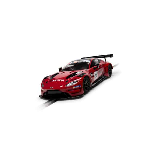 scalextric aston martin gt3 vantage - tf sport - gt open 2020 - 1:32 slot cars (c4233)