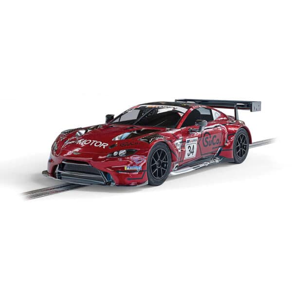 scalextric aston martin gt3 vantage - tf sport - gt open 2020 - 1:32 slot cars (c4233)