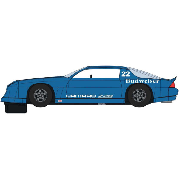 scalextric chevrolet camaro iroc-z - blue - 1:32 (c4145)