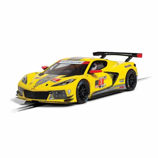 scalextric chevrolet corvette c8r - 24hrs daytona 2020 - catsburg garcia & taylor - 1:32 slot cars (c4246)