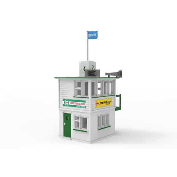 scalextric classic control tower - 1:32 buildings (c8189)