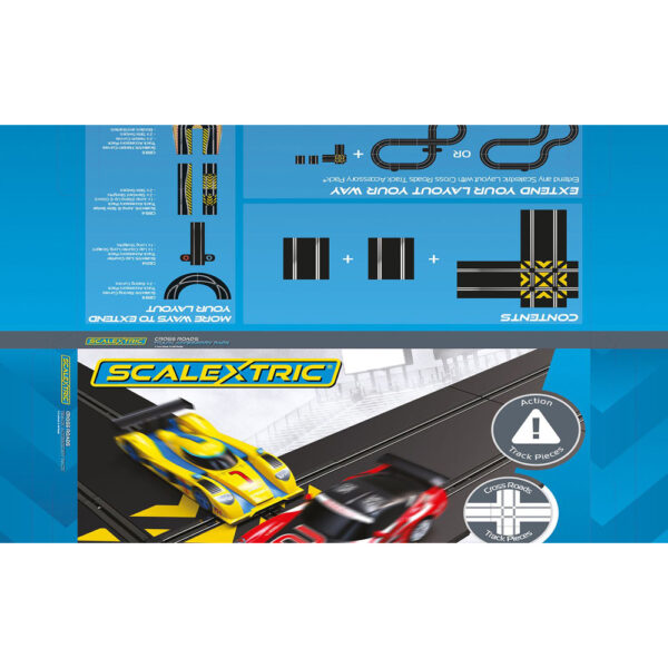 scalextric cross roads track accessory pack - 1:32 (c8213)