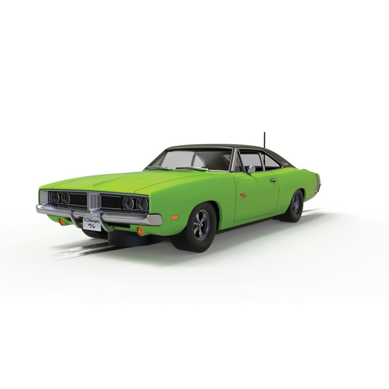 scalextric dodge charger rt - sublime green - 1:32 (c4326)