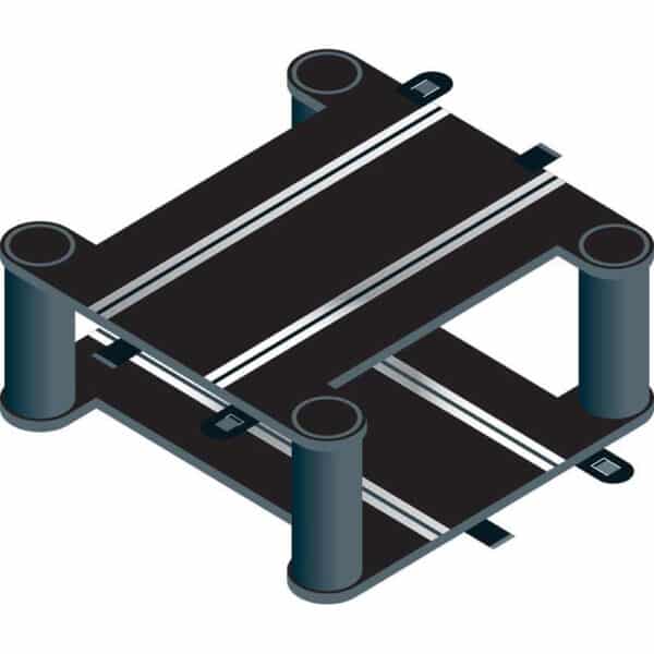 scalextric elevated cross over - 1:32 track and accessories (c8295)
