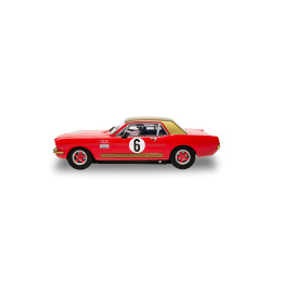 scalextric ford mustang - alan mann racing - henry mann & steve soper - 1:32 slot cars (c4339)