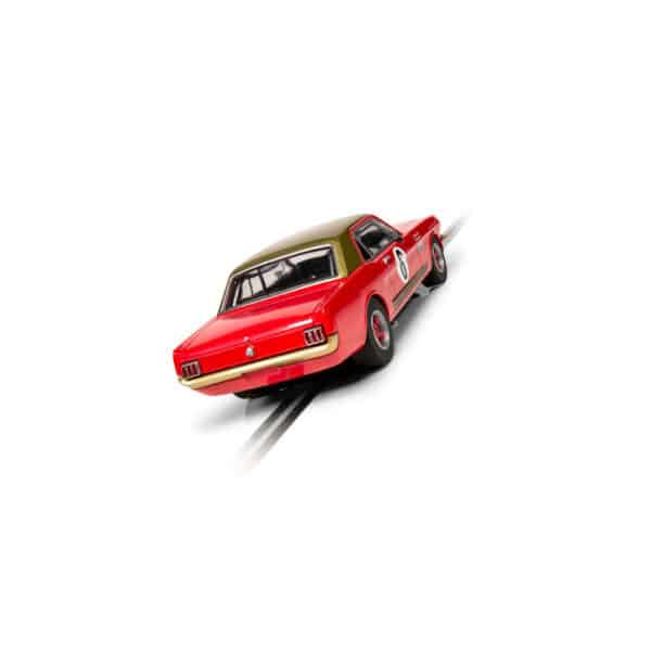 scalextric ford mustang - alan mann racing - henry mann & steve soper - 1:32 slot cars (c4339)
