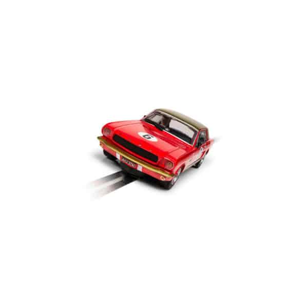 scalextric ford mustang - alan mann racing - henry mann & steve soper - 1:32 slot cars (c4339)