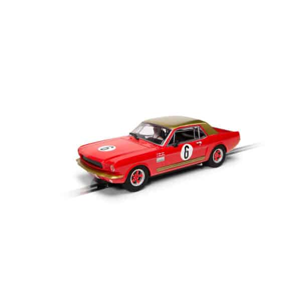 scalextric ford mustang - alan mann racing - henry mann & steve soper - 1:32 slot cars (c4339)