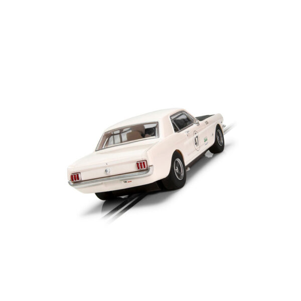 scalextric ford mustang - bill and fred shepherd - goodwood revival - 1:32 slot cars (c4353)