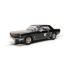 scalextric ford mustang - black and gold - 1:32 slot cars (c4405)