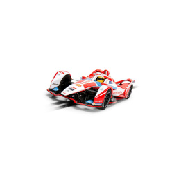 scalextric formula e - mahindra racing alexander sims - 1:32 slot cars (c4285)