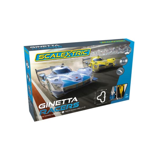 scalextric ginetta racers set - 1:32 (c1412m)