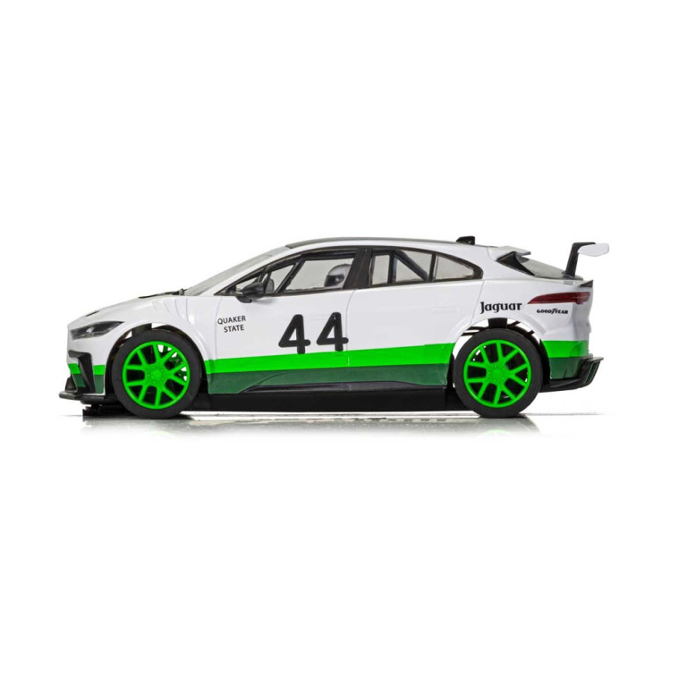 scalextric jaguar i-pace group 44 heritage livery - 1:32 slot cars (c4064)