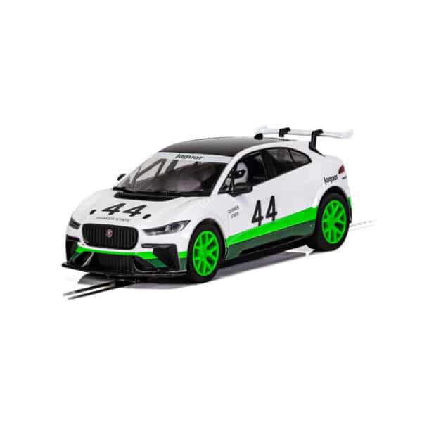 scalextric jaguar i-pace group 44 heritage livery - 1:32 slot cars (c4064)