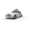 scalextric jaguar mk2 - police edition - 1:32 slot cars (c4420)