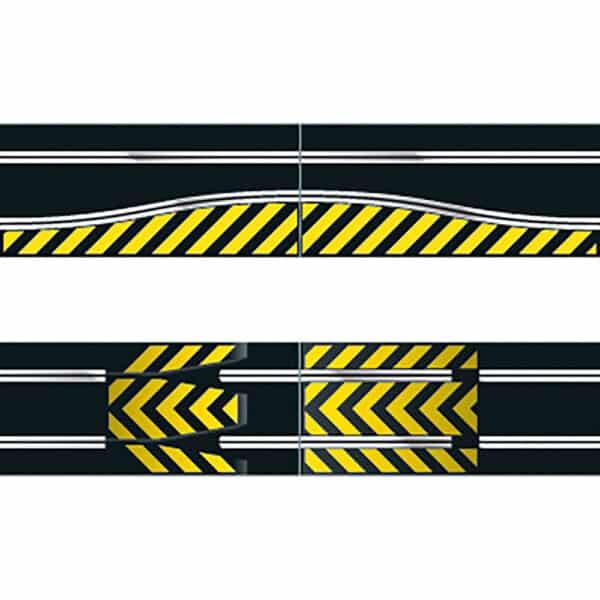 scalextric jump and side swipe accessory pack - 1:32 (c8194)