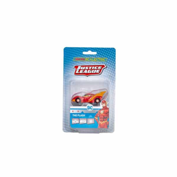 scalextric justice league the flash car - 1:64 (g2169)