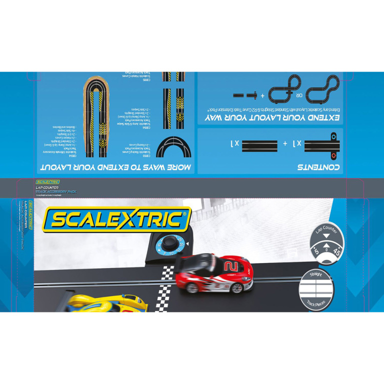 scalextric lap counter accessory pack - 1:32 (c8214)