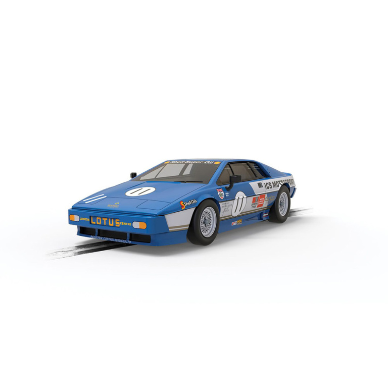 scalextric lotus esprit s1 - silverstone 1981 - gerry marshall - 1:32 slot cars (c4352)