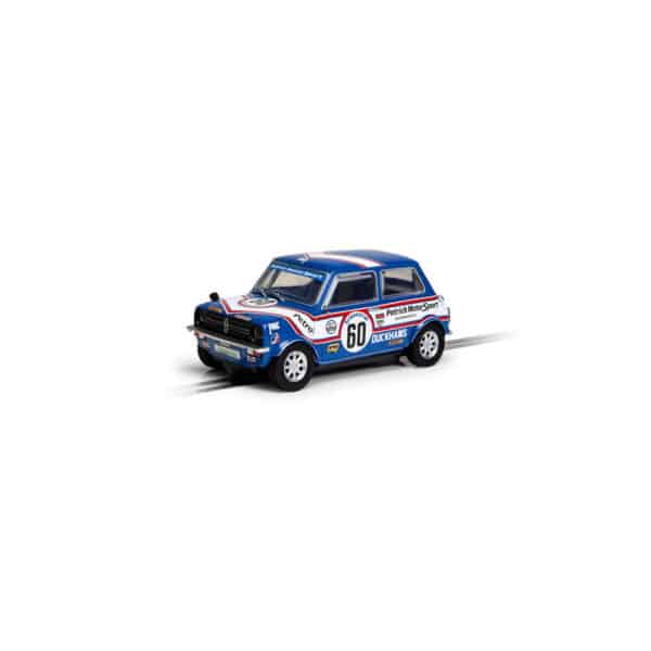 scalextric mini 1275gt - patrick motorsport - richard longman 1979 - 1:32 slot cars (c4337)