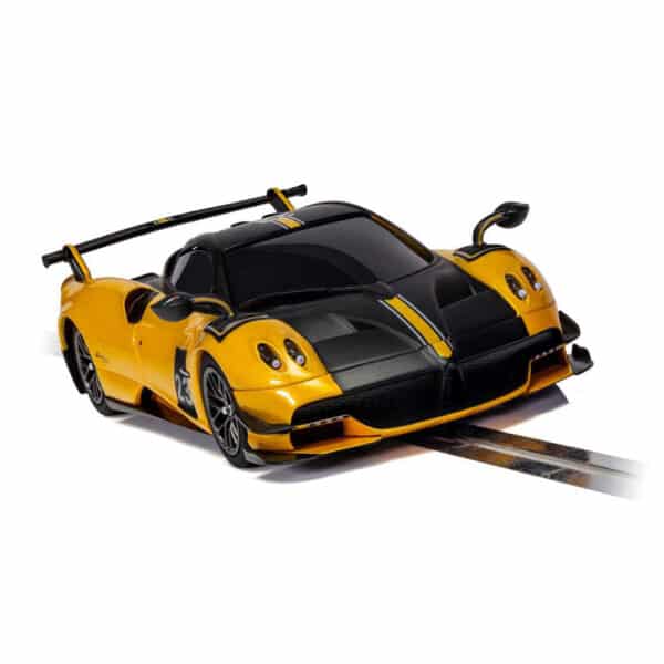 scalextric pagani huayra roadster bc - yellow - 1:32 (c4212)