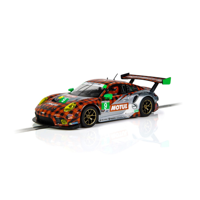 scalextric porsche 911 gt3 r - sebring 12 hours 2021 - pfaff motorsports - 1:32 slot cars (c4252)