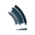 Scalextric Radius 2 10? Banked Curve 45? x 2 - 1:32 Track And Accessories (C8296)