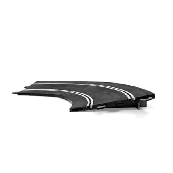 scalextric radius 2 10? banked curve 45? x 2 - 1:32 track and accessories (c8296)