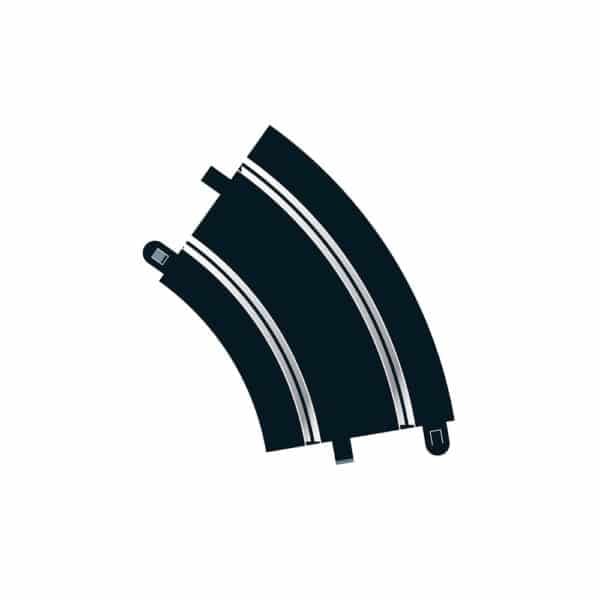 scalextric radius 2 10? banked curve 45? x 2 - 1:32 track and accessories (c8296)