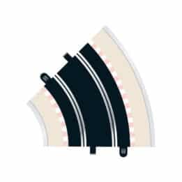 scalextric radius 2 curve 45? x 2 - 1:32 track and accessories (c8206)