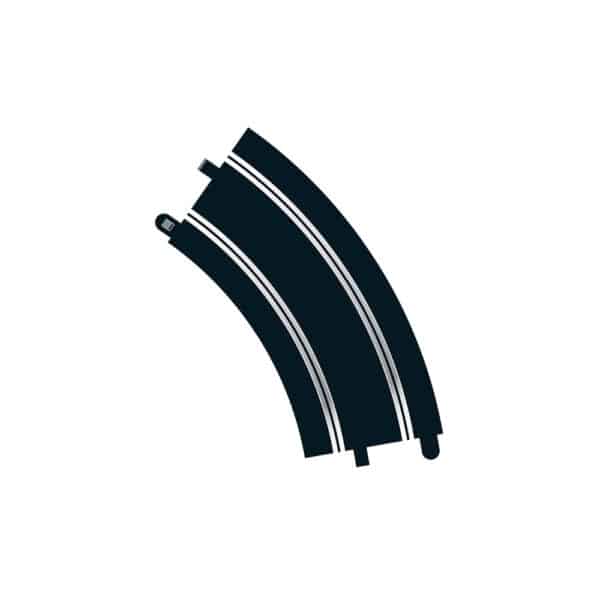 scalextric radius 3 10? banked curve 45? x 2 - 1:32 track and accessories (c8297)