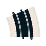 Scalextric Radius 4 Curve 22.5? x 2 - 1:32 Track And Accessories (C8235)