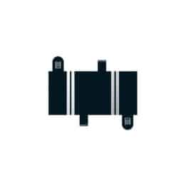 scalextric short straight 78 mm x 2 - 1:32 track and accessories (c8236)