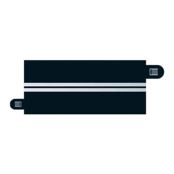 scalextric single lane half-straight 175mm x 4 - 1:32 digital track and accessories (c7016)