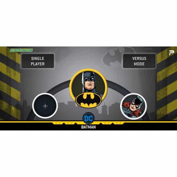 scalextric spark plug - batman vs joker race set - 1:32 (c1415m)