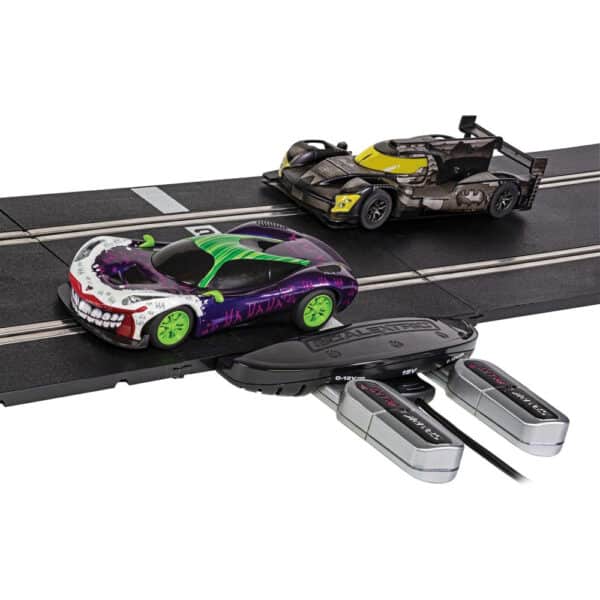 scalextric spark plug - batman vs joker race set - 1:32 (c1415m)