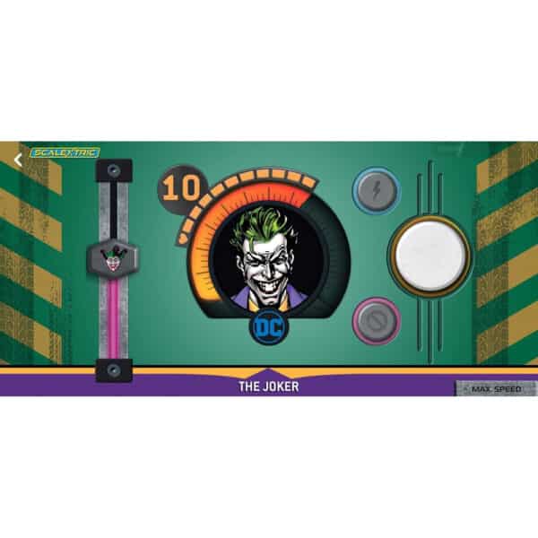 scalextric spark plug - batman vs joker race set - 1:32 (c1415m)