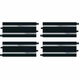 scalextric standard straight and r2 curve track extension pack - 1:32 (c8198)