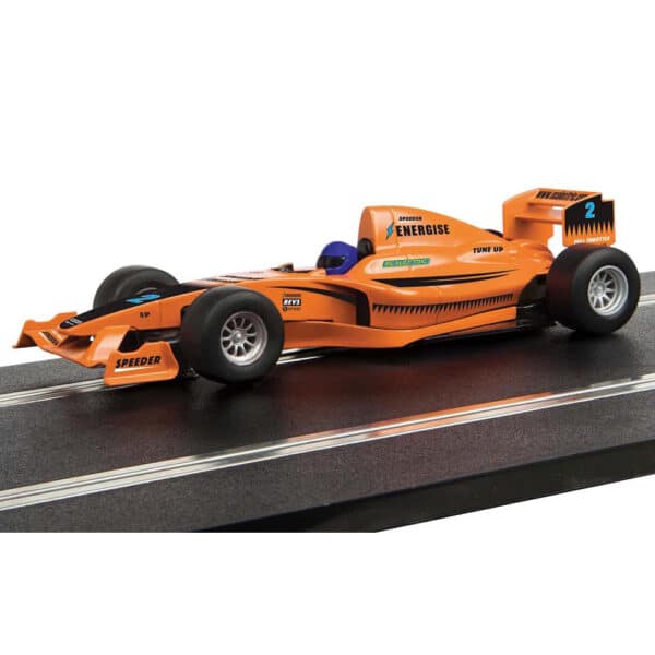 scalextric start gp racing car team full throttle - 1:32 slot cars (c4114)