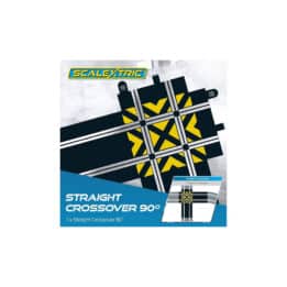 scalextric straight crossover - 1:32 track and accessories (c8210)