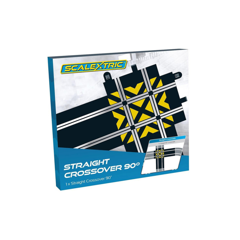 scalextric straight crossover - 1:32 track and accessories (c8210)