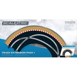 scalextric track extension pack 1 - 1:32 track and accessories (c8510)