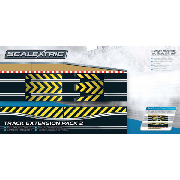 scalextric track extension pack 2 - 1:32 track and accessories (c8511)