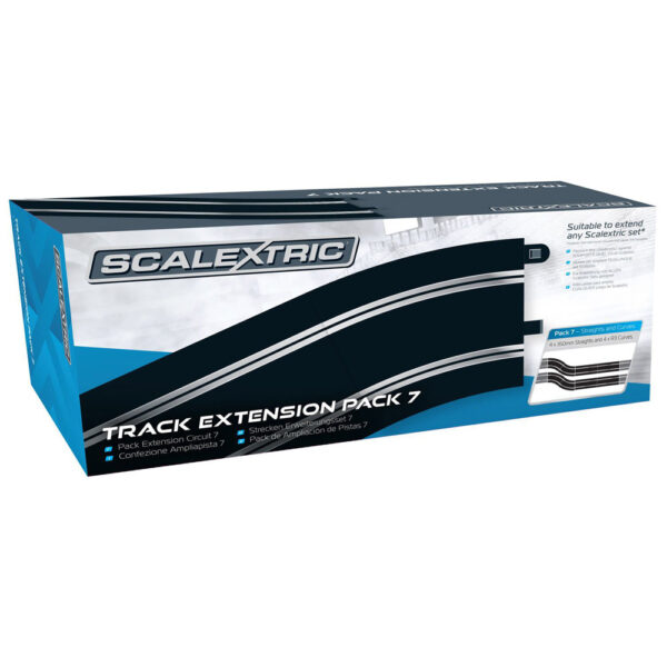 scalextric track extension pack 7 - 1:32 track and accessories (c8556)