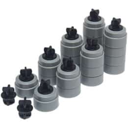 scalextric track supports and clips - 1:32 track and accessories (c8226)
