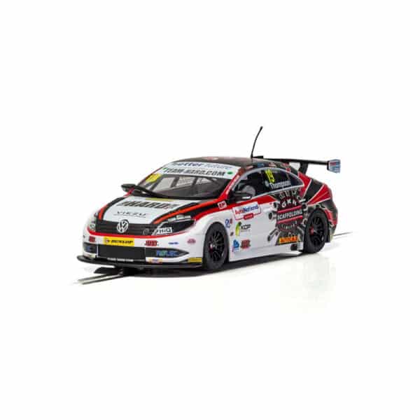 scalextric vw passat cc team hard btcc 2018 bobby thompson - 1:32 (c4016)