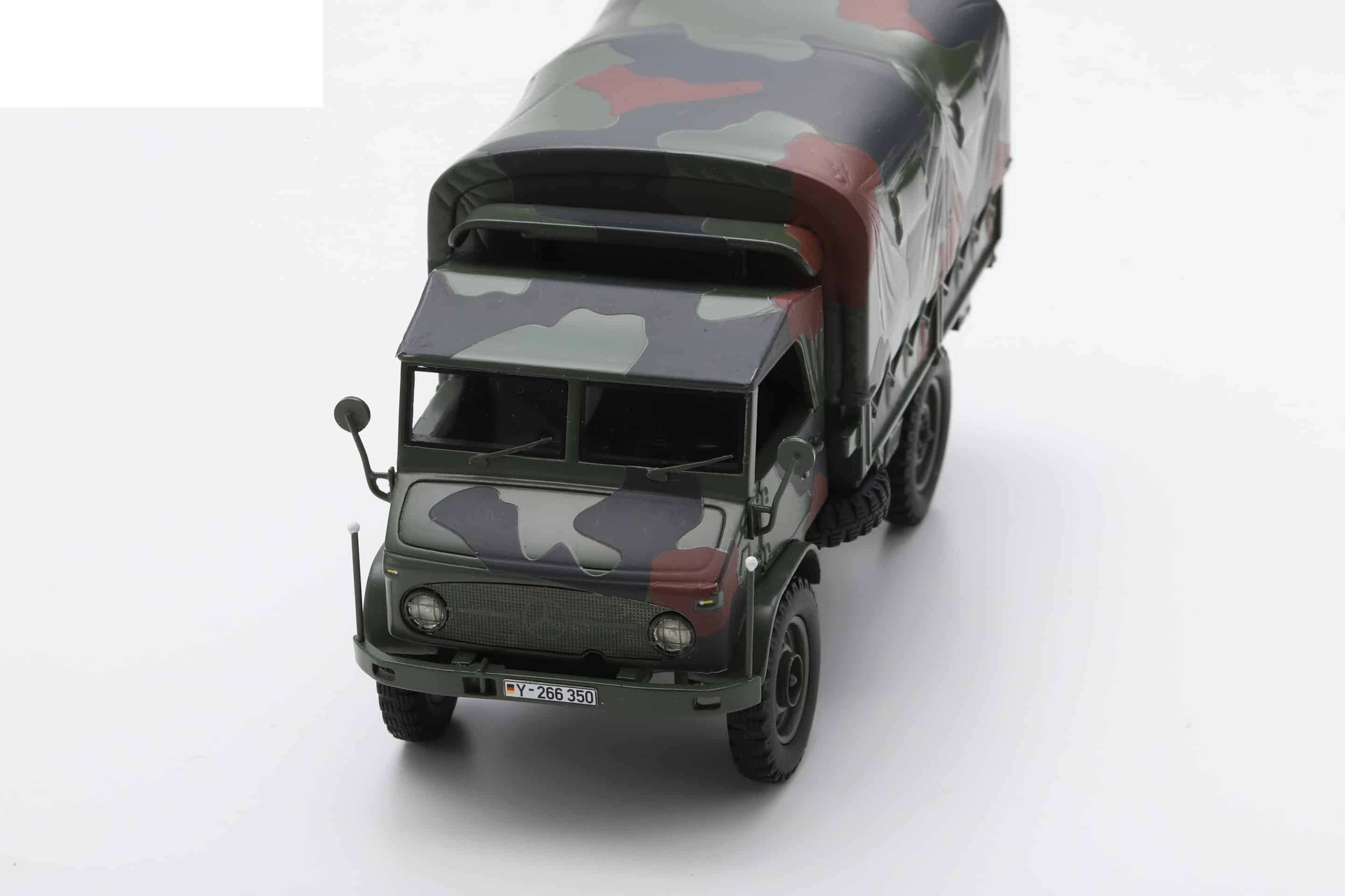 Schuco 1:35 Mercedes-Benz Unimog S404 German Army Camouflage (450931200) Resin Model 4 Schuco 1:35 Mercedes-Benz Unimog S404 German Army Camouflage (450931200) Resin Model - Image 4